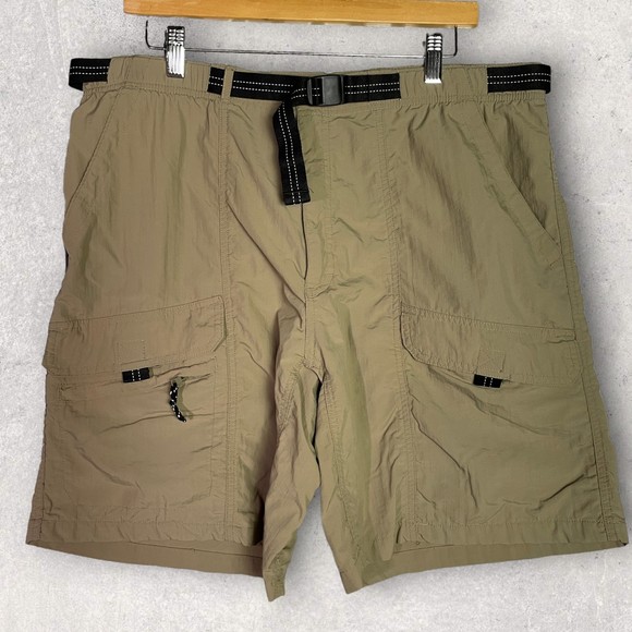 Rugged Exposure Shorts Rugged Exposure Mens Belted Lightweight